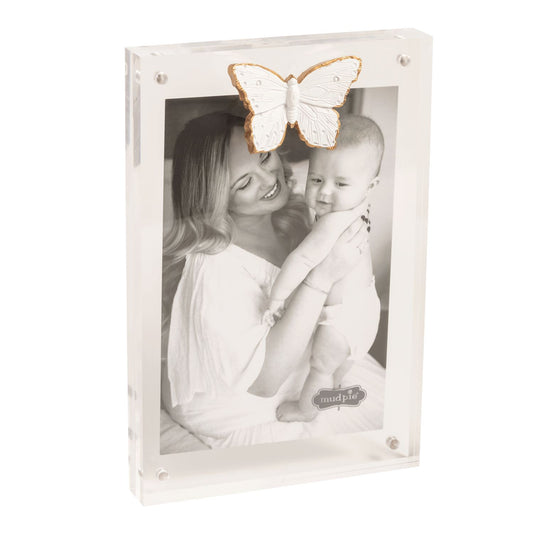 Acrylic Block Frame with Resin Detail