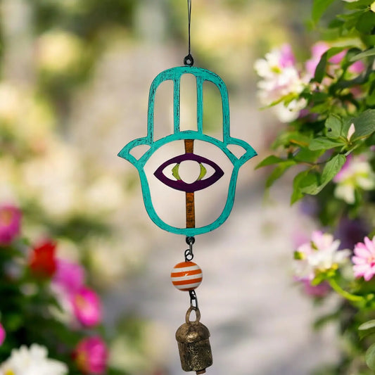 Hamsa Hand Wind Chime