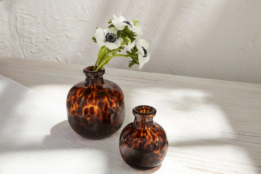 Glass Tortoise Vases