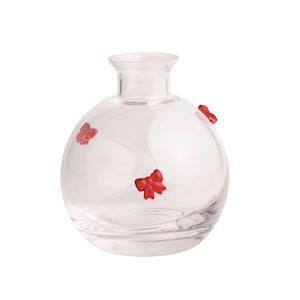 Christmas Glass Icon Bud Vases