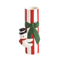 Christmas Bow Stem Vases
