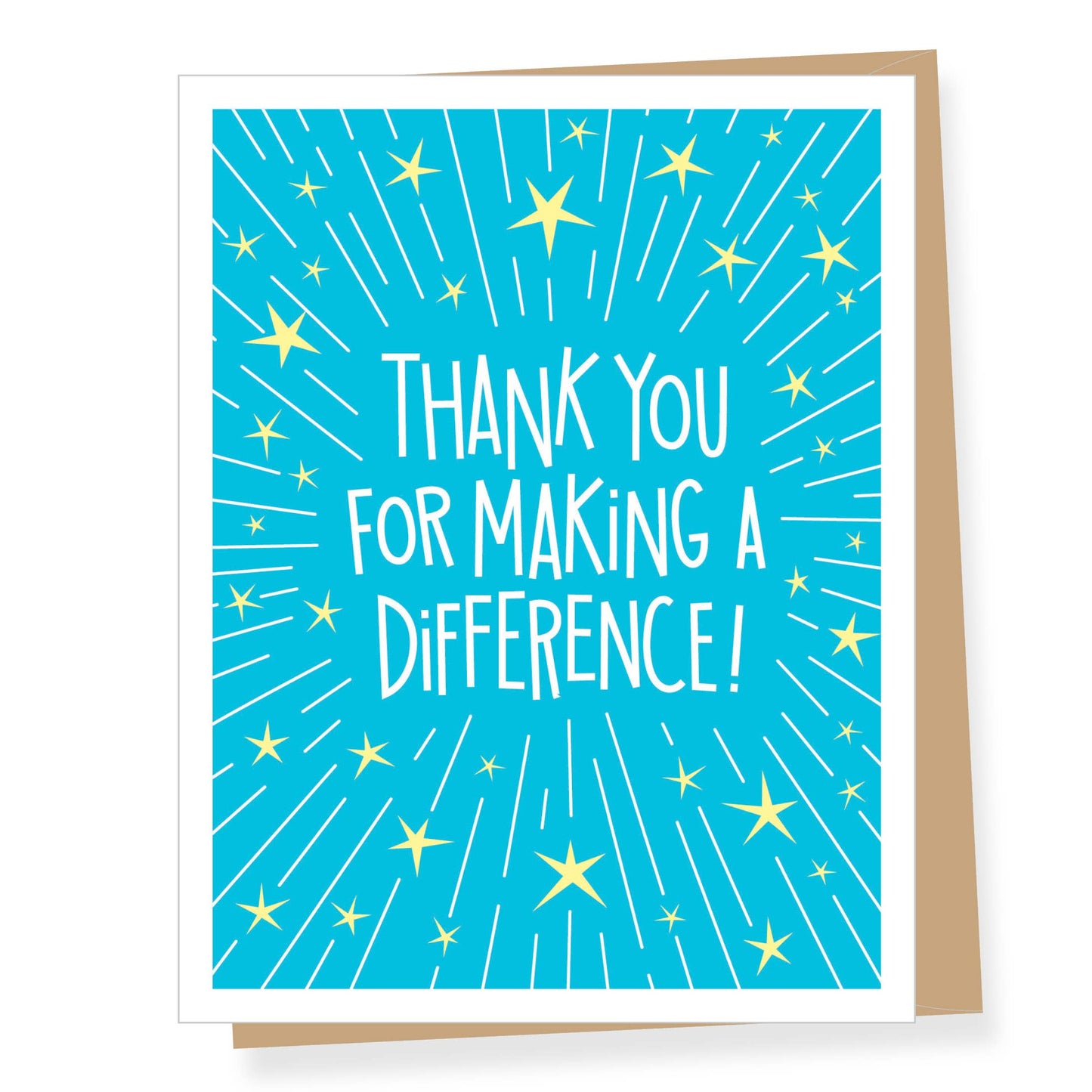 Thank You For Making A Difference - Goodbye Card