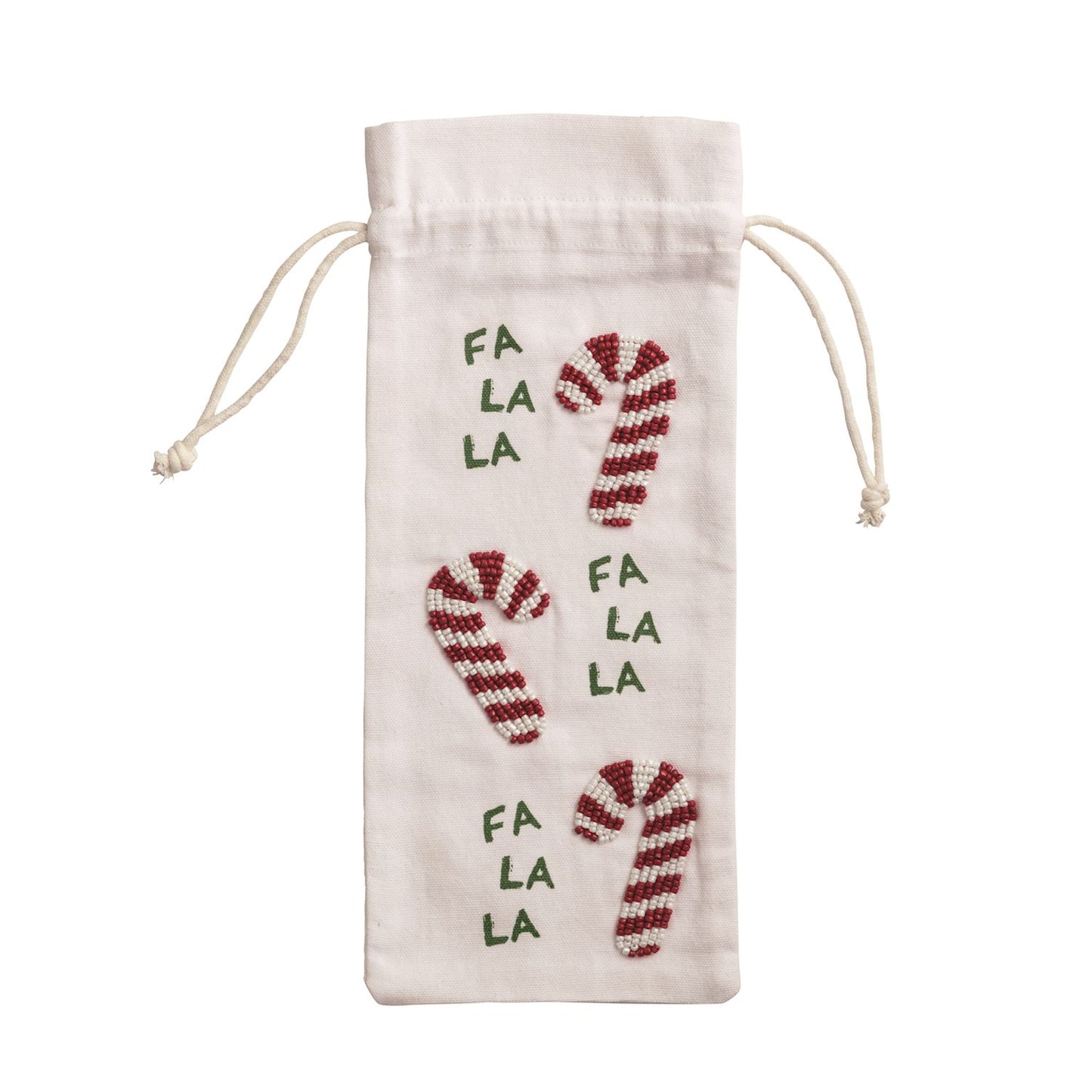 Holiday Beaded Wine Bags