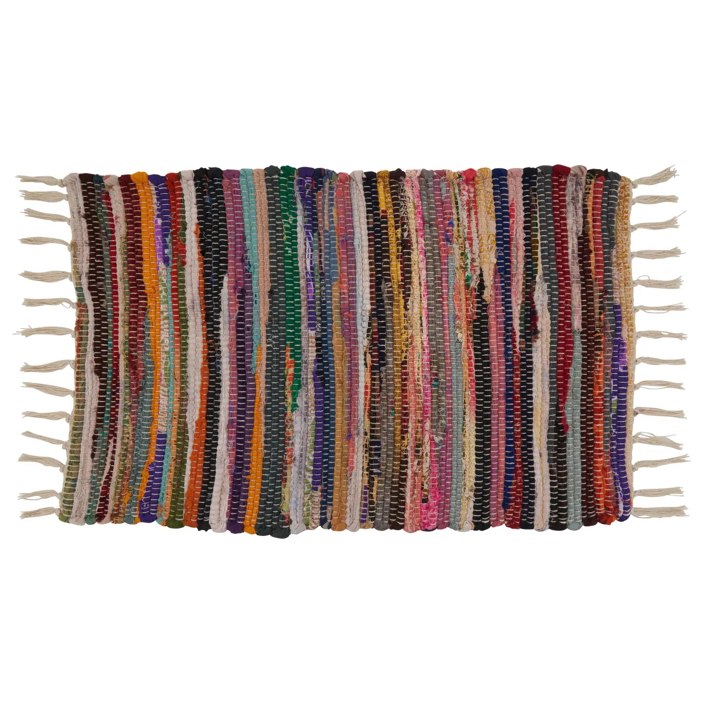 Multi-Colored Chindi Placemat