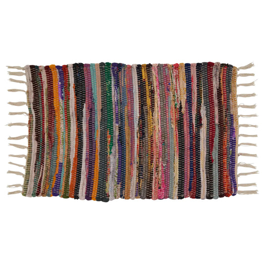 Multi-Colored Chindi Placemat