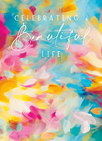 A Beautiful Life Sympathy Card