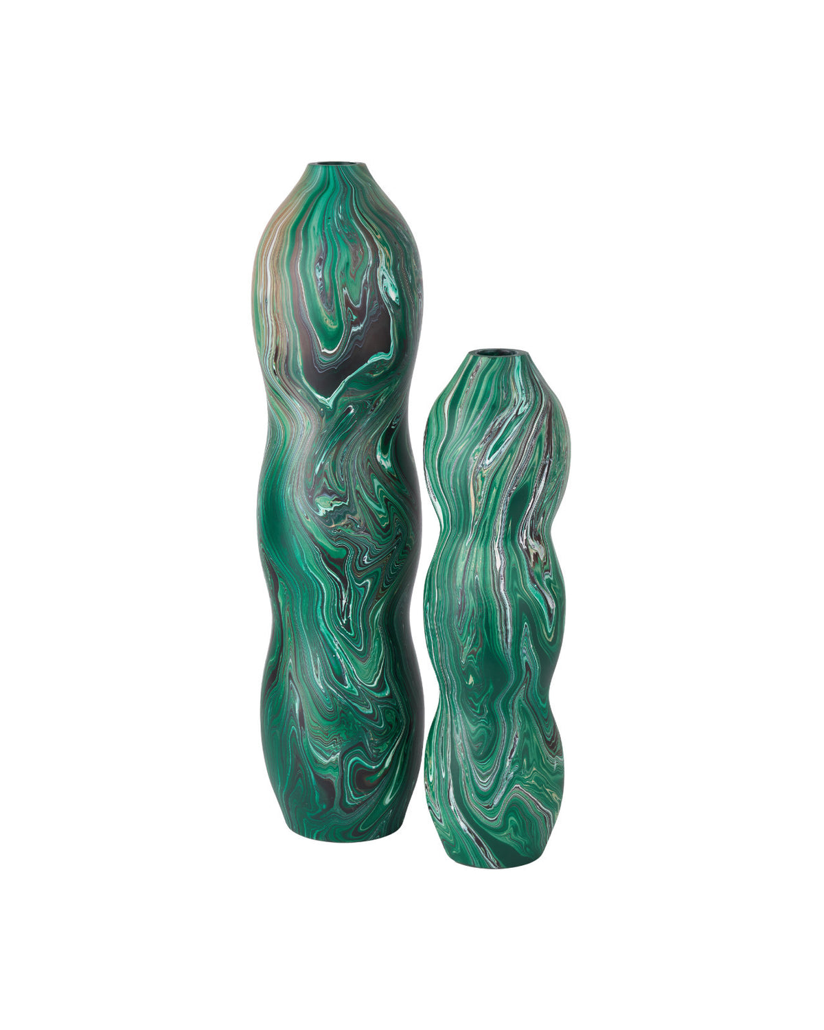 Tamarind Green Vase