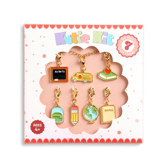 First Day of School Charm Bracelet Set