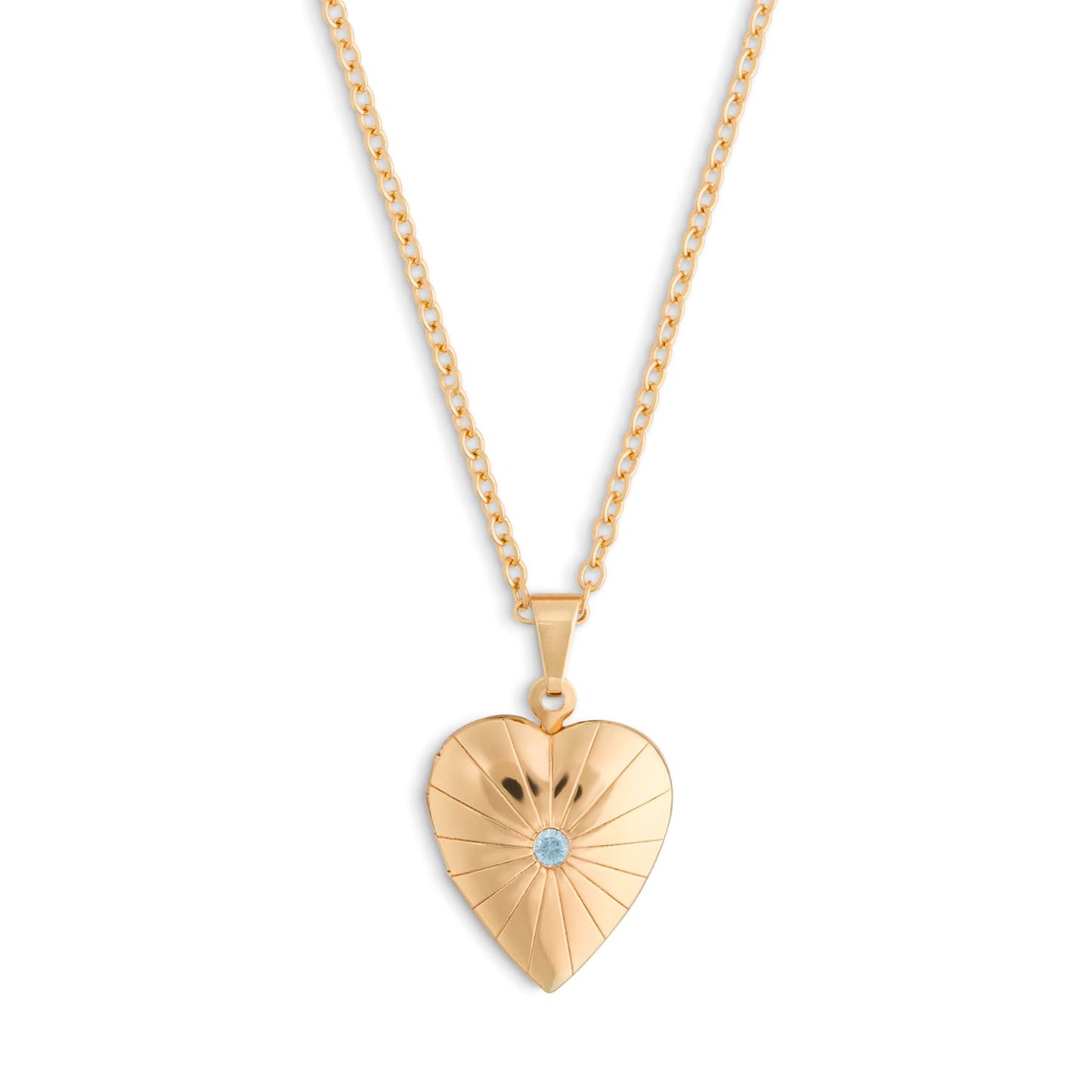 Your Day to Shine Gold Heart Necklace