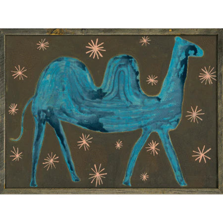 Camel In The Stars Art Print