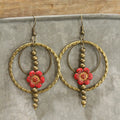 Picasso Wildflower Dangle Earrings