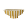Yellow Saffron Boat Vase