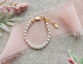 Gold-Plated Pearl Baby Bracelet