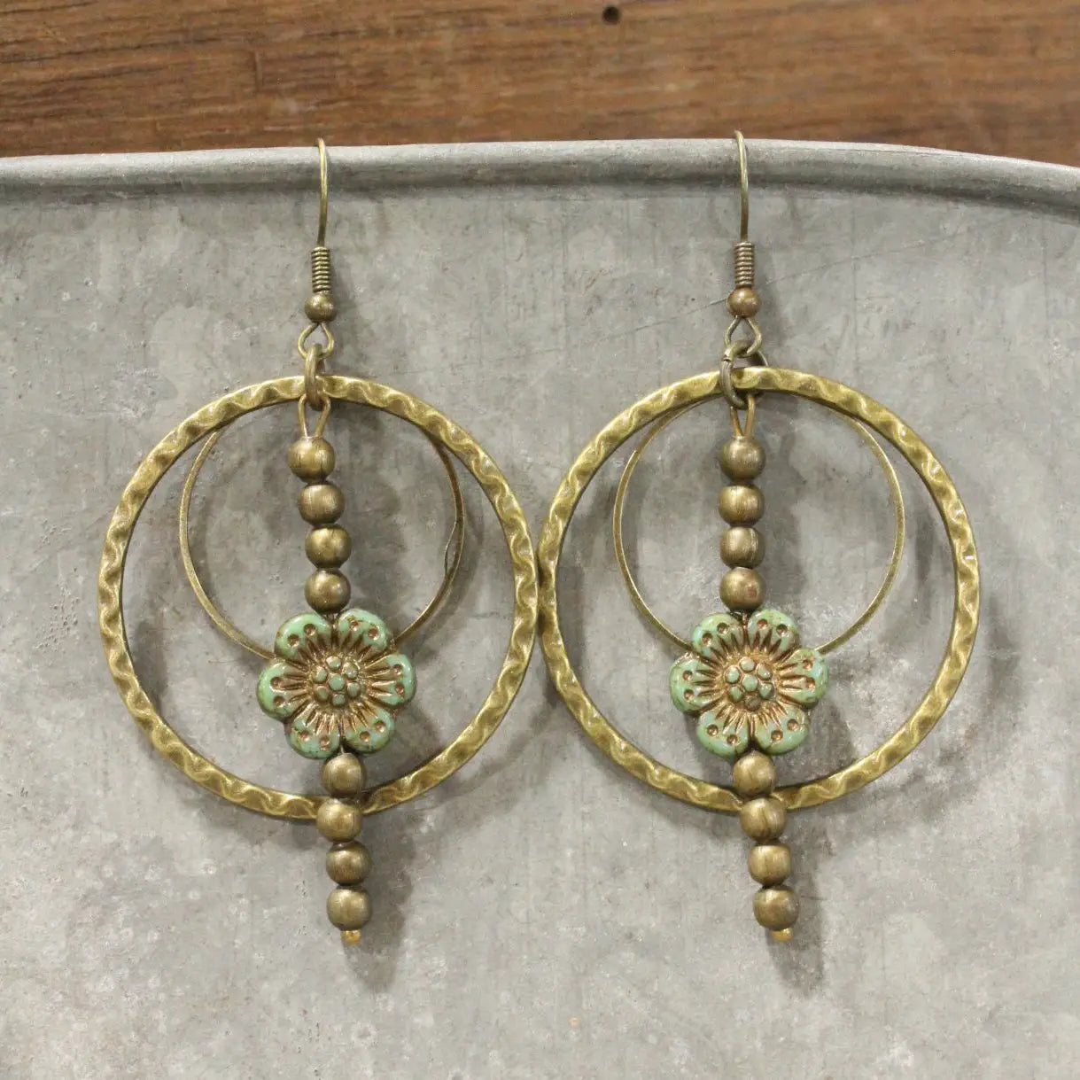 Picasso Wildflower Dangle Earrings