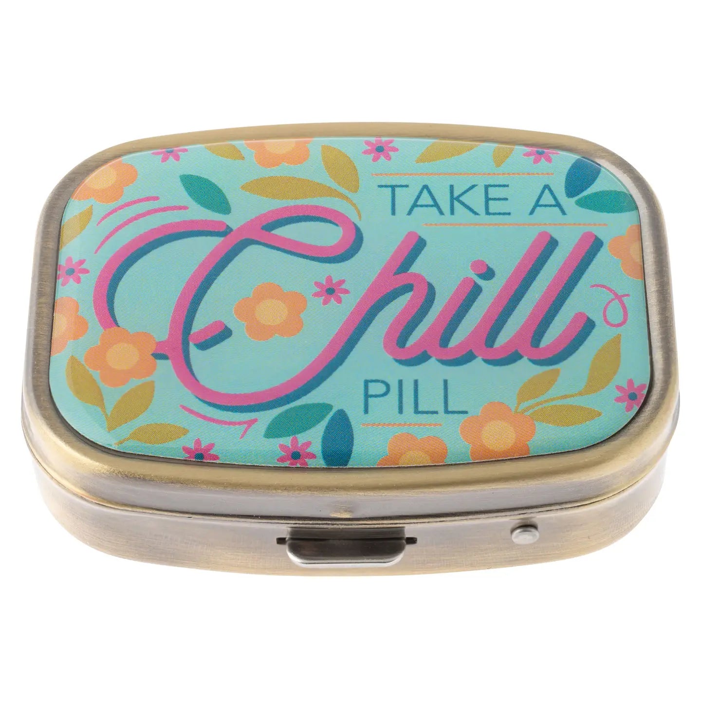 Small Metal Pill Case