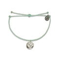 Winter Fresh Crystal Mountain Coin Silver Bracelet
