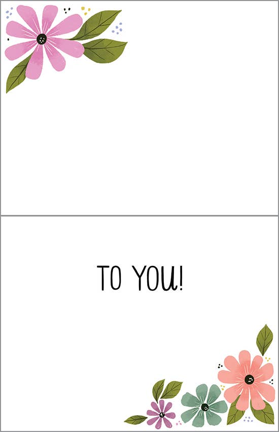 Happy Posies Birthday Card