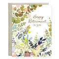 Leaves and Foliage Retirement Card