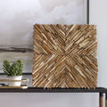 Outland Wood Wall Décor, Natural