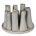 Cluster of 12 Ceramic Tube Vases