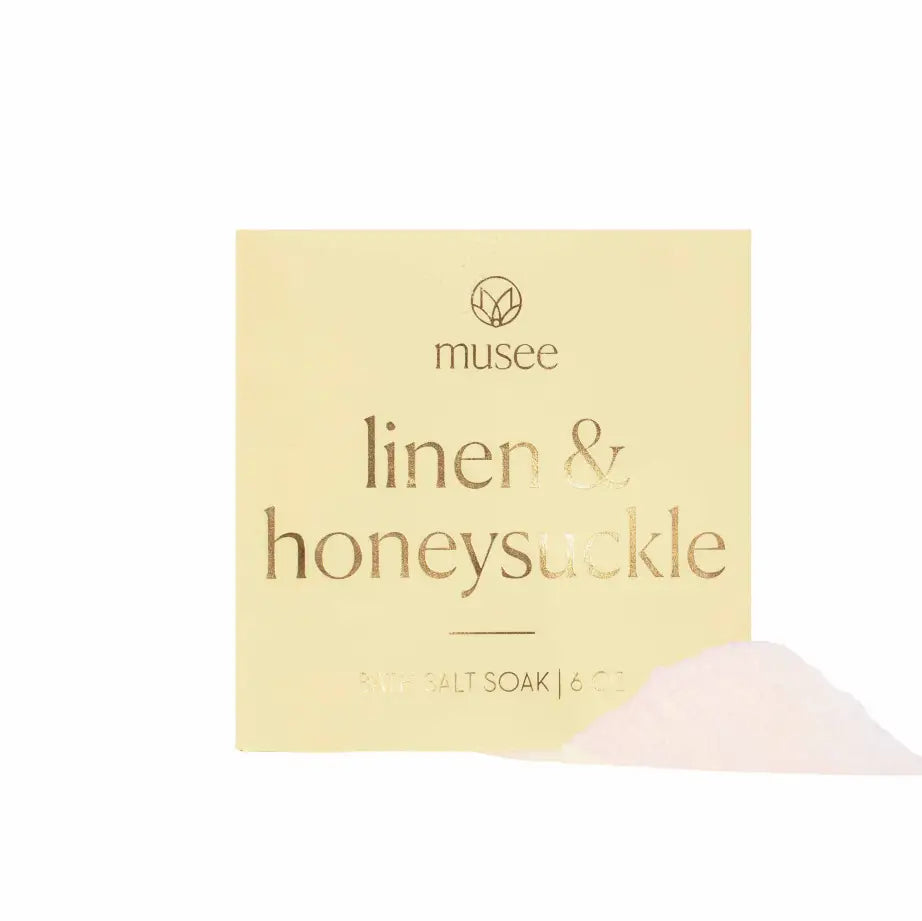 Linen & Honeysuckle Mini Salt Soak