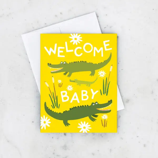 Gator Baby Card