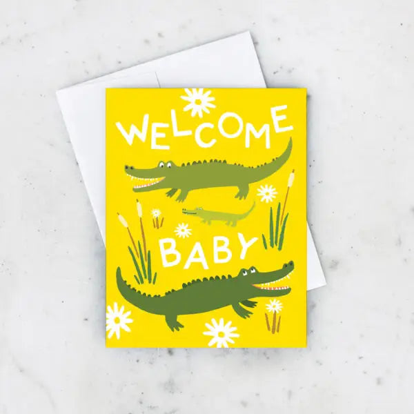 Gator Baby Card