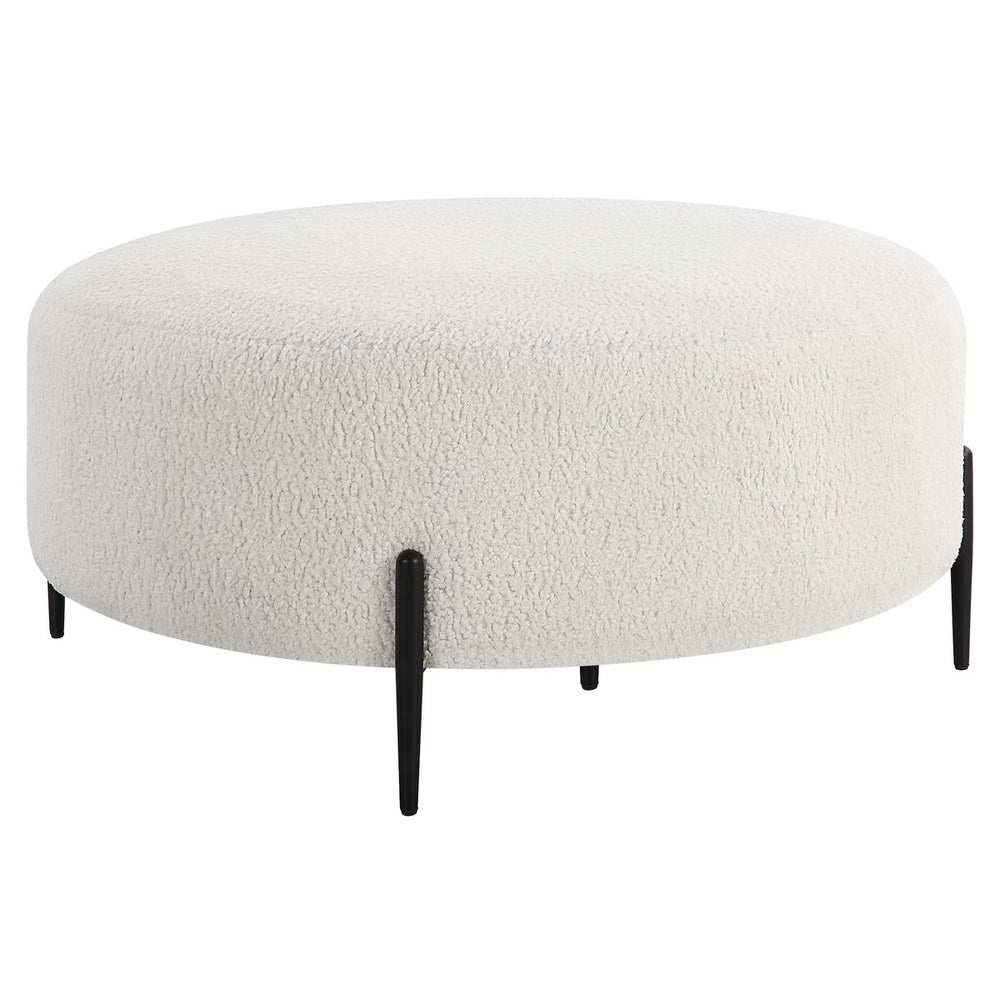 Arles Large Ottoman, White