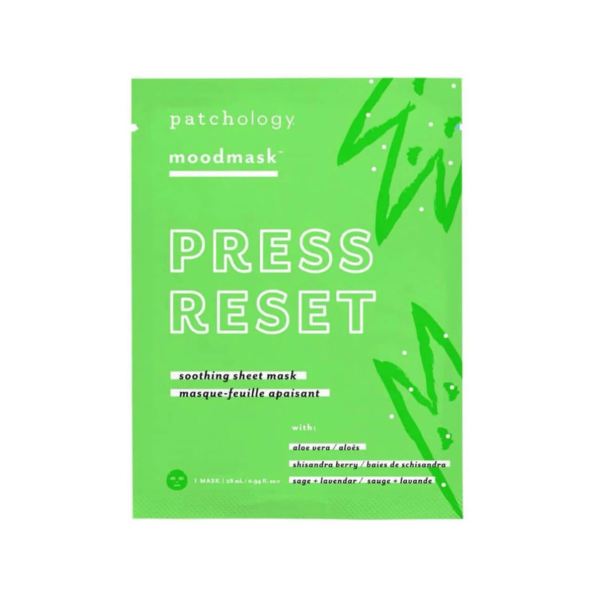 Press Reset Sheet Mask