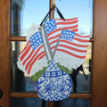 Chinoiserie Flags Doorhanger