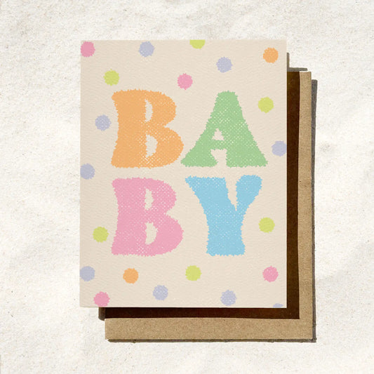 Bright Baby Colorful Card
