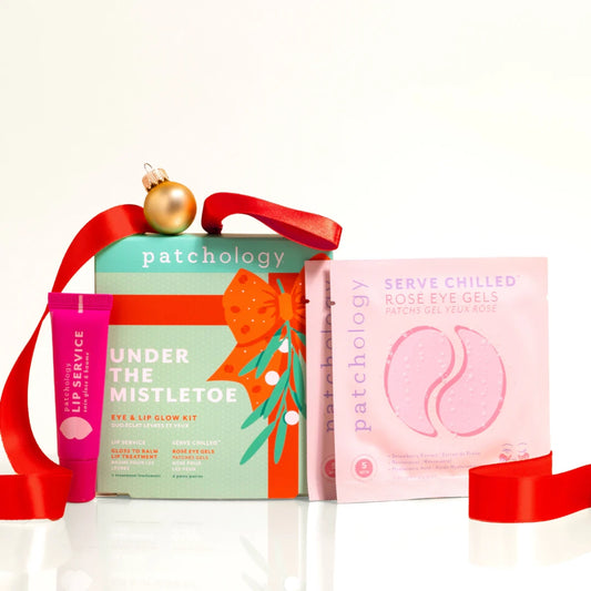 Under the Mistletoe Under Eye and Lip Gift Set