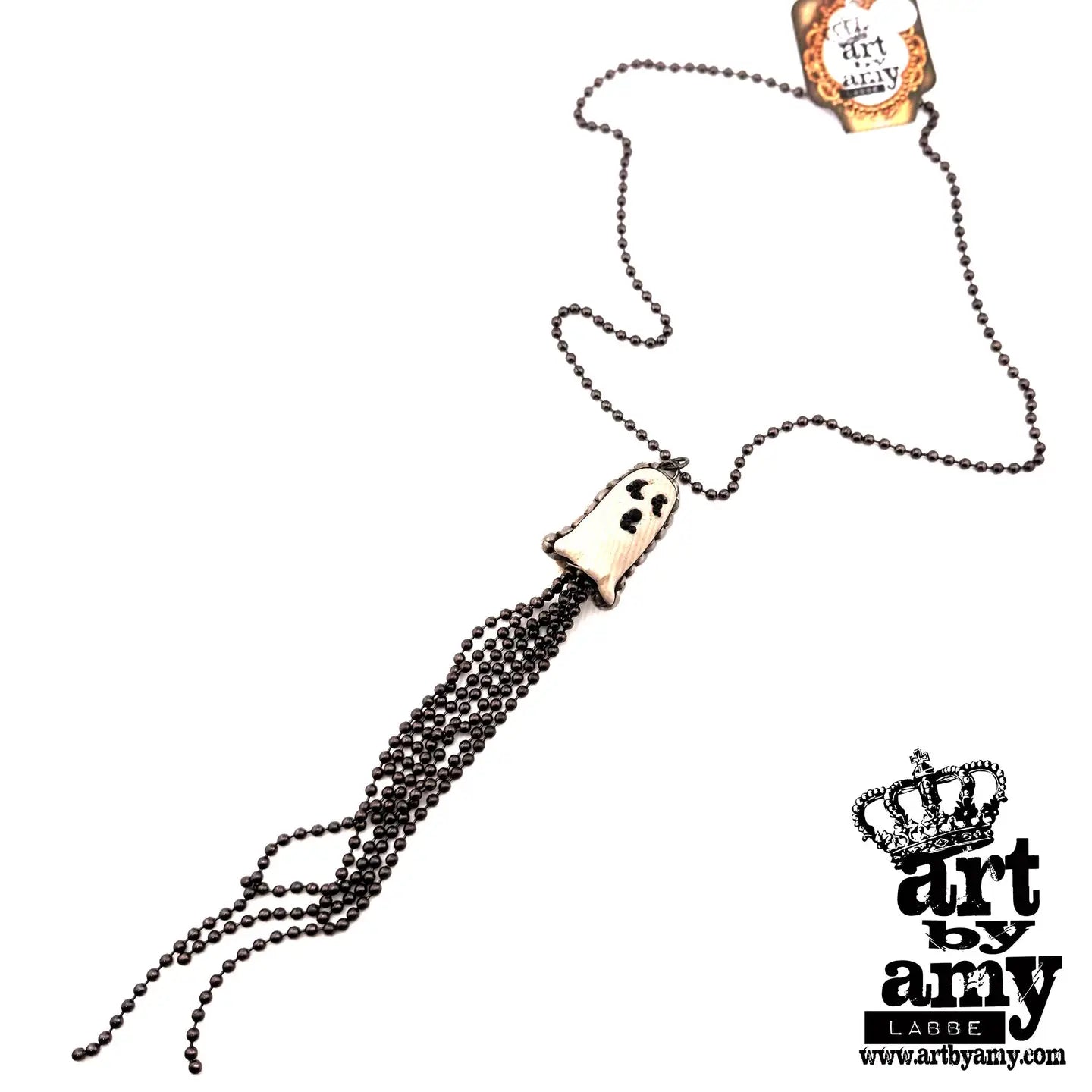 Thumb Ghost Necklace