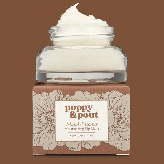 Poppy & Pout Island Coconut Lip Mask