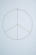 Brass Peace Wreath