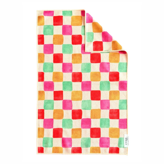Double-Sided Hand Towel - Modern Picnic