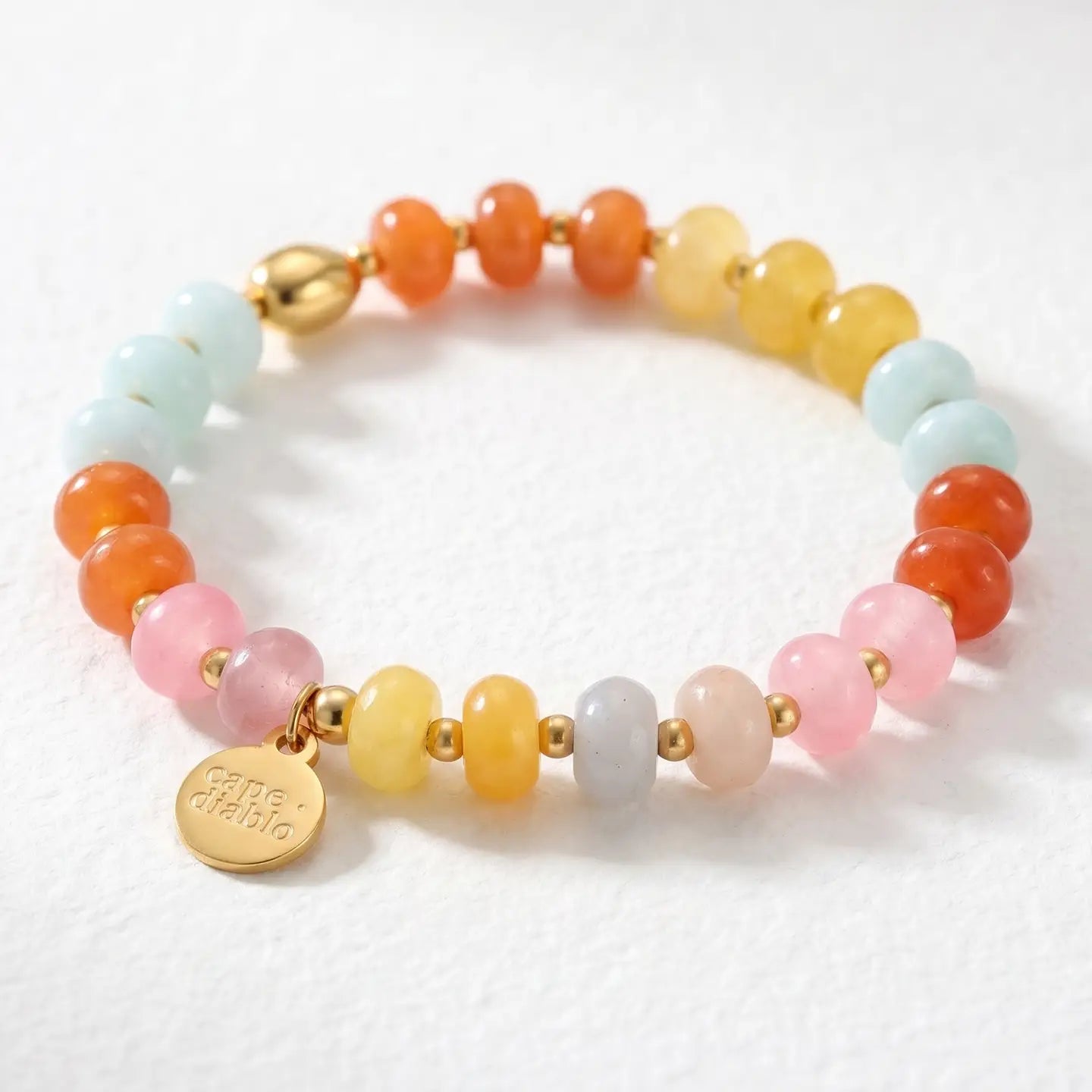 Amber Jade Bloom Bracelet