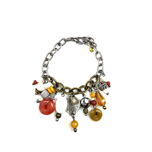 Mixed Chains & Trinkets Bracelet