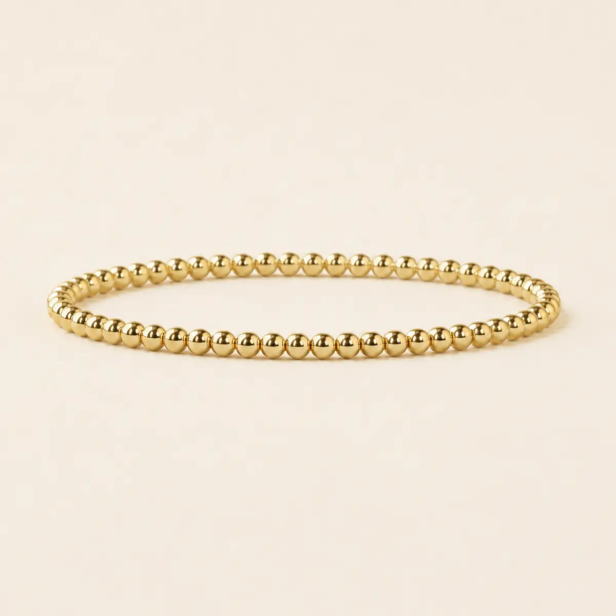 Tarnish Resistant Mixed Metal Beaded Layering Bracelets