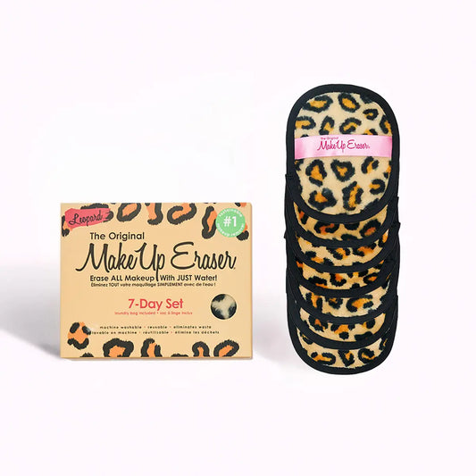 Leopard Makeup Eraser 7 Day Set