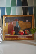 Embroidered Still Life Wall Art