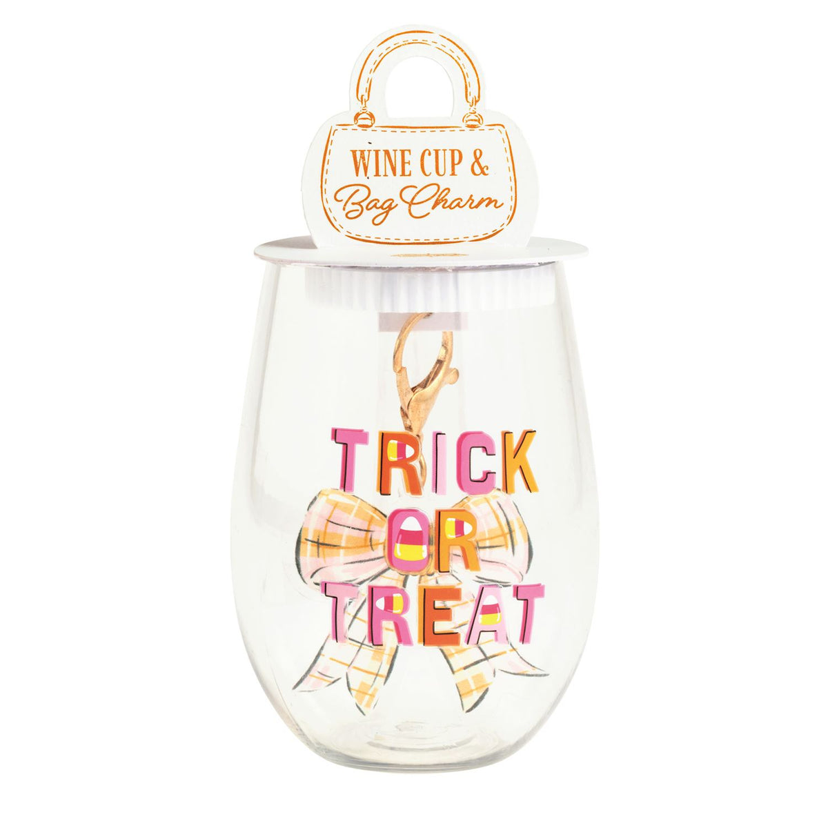 Halloween Wine Cup & Bag Charm Sets