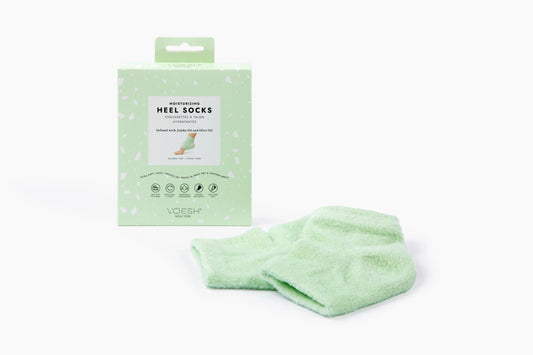 Moisturizing Heel Socks - Green