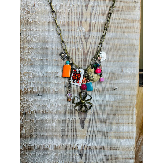 Gypsy Junk Original Flower Necklace