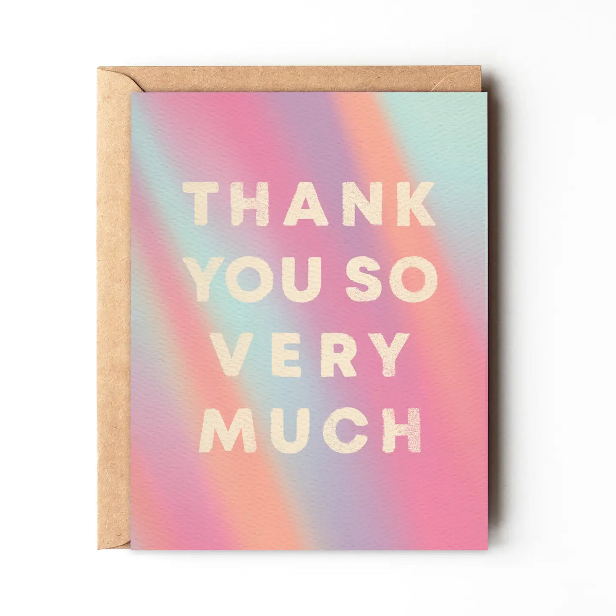 Colorful Thank You Card