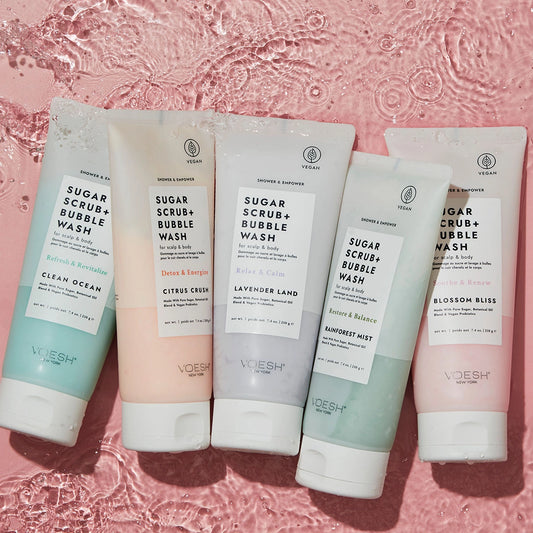 Sugar Scrub & Bubble Wash