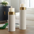 Wessex Candleholders, White