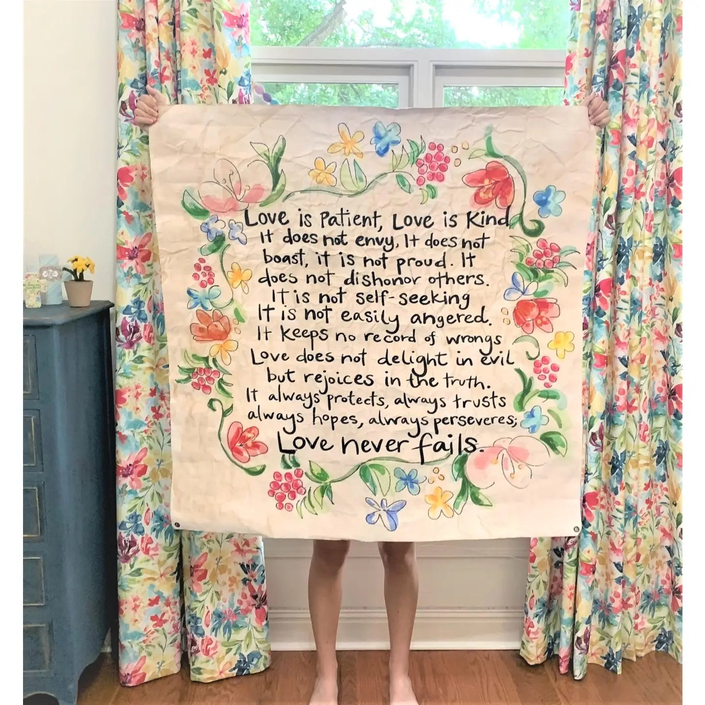 Love is Patient Art Paper