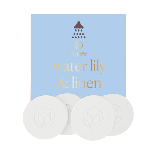 Water Lily & Linen Shower Steamers