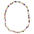 Shimmering Sea Multicolor Bead Stretch Anklet